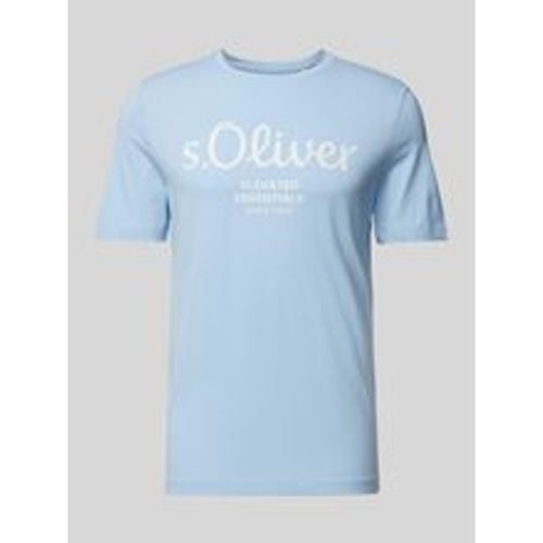 T-Shirt mit Rundhalsausschnitt - s.Oliver RED LABEL - Modalova