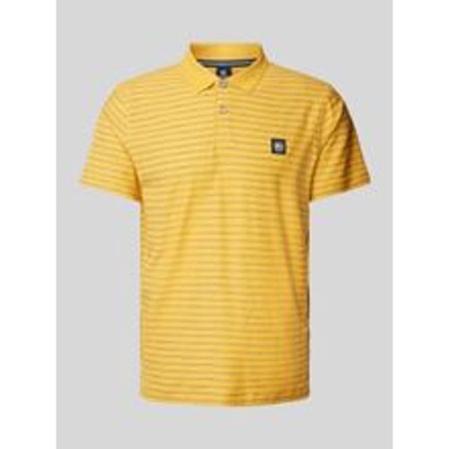 Regular Fit Poloshirt mit Label-Badge - Lerros - Modalova