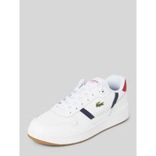 Ledersneaker mit Label-Stitching - Lacoste - Modalova