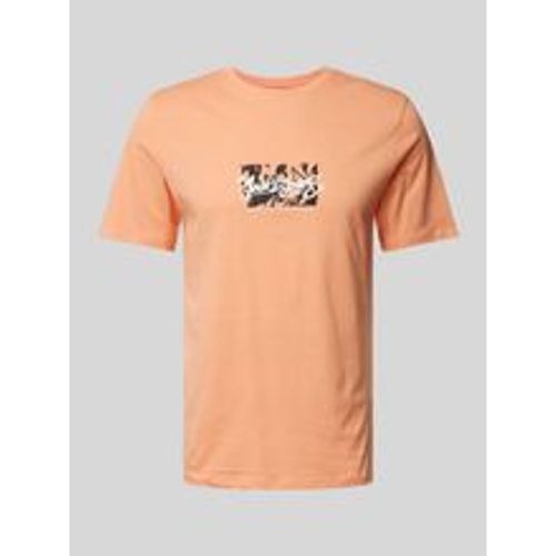 T-Shirt mit Label-Print - jack & jones - Modalova