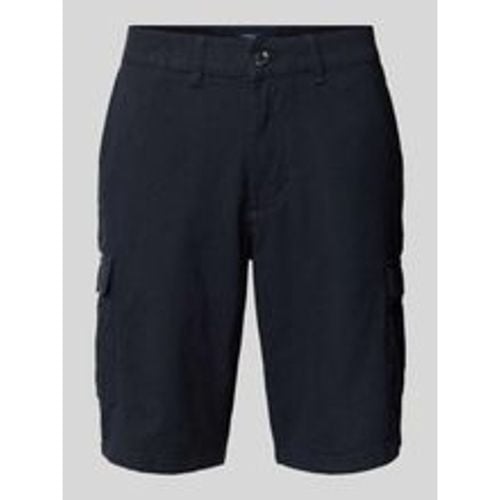 Regular Fit Leinenshorts mit Cargotaschen - McNeal - Modalova