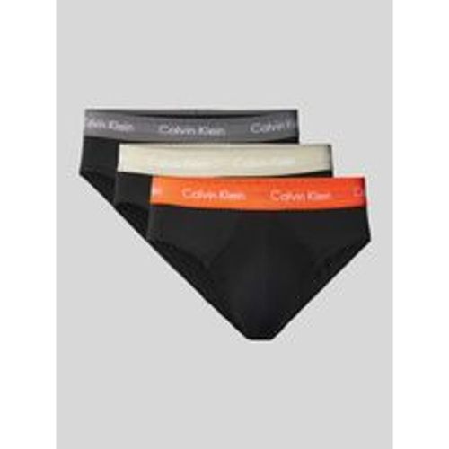 Slip mit elastischem Label-Bund im 3er-Pack - Calvin Klein Underwear - Modalova