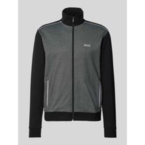 Sweatjacke mit Stehkragen - Boss - Modalova