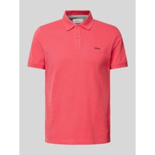 Poloshirt mit Label-Stitching - s.Oliver RED LABEL - Modalova