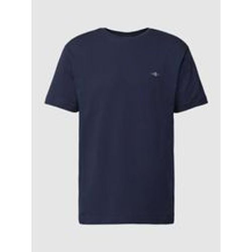 Regular Fit T-Shirt mit Label-Stitching Modell 'SHIELD' - Gant - Modalova