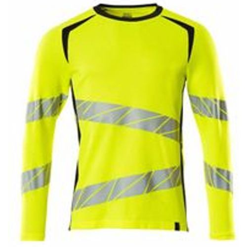 T-Shirt, langarm 19081-771-17010 Gr. 4XL hi-vis gelb/schwarzblau - Mascot - Modalova