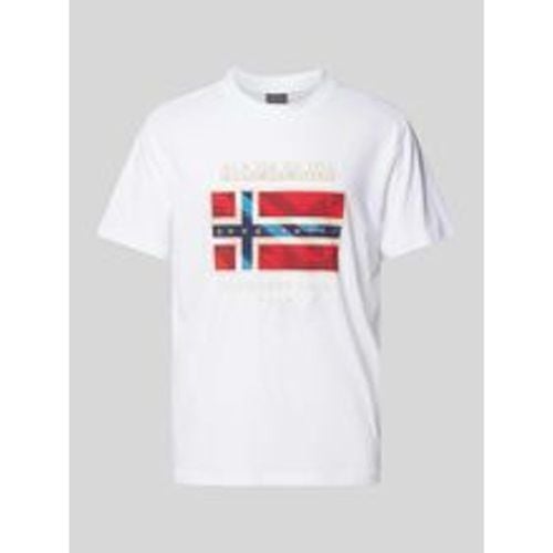 T-Shirt mit Rundhalsausschnitt Modell 'BIG FLAG' - Napapijri - Modalova