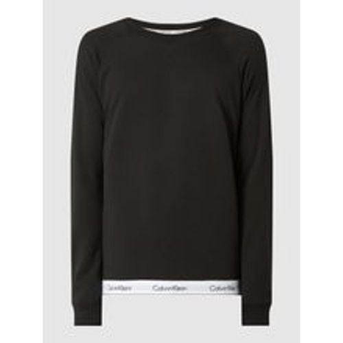 Sweatshirt mit Kontrastsaum - Calvin Klein Underwear - Modalova