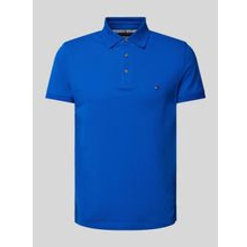 Slim Fit Poloshirt mit Logo-Stitching - Tommy Hilfiger - Modalova