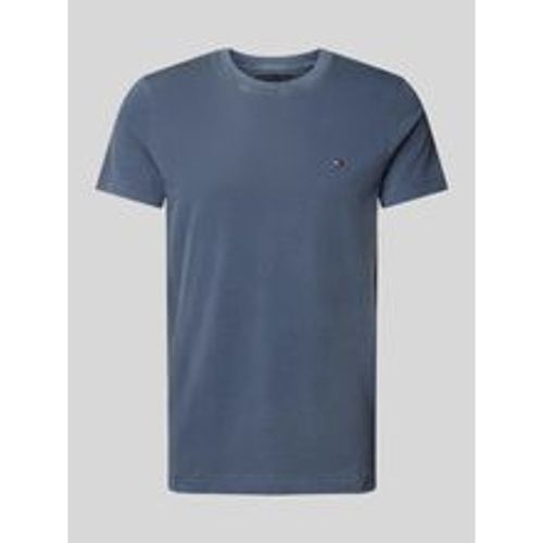 T-Shirt mit Label-Stitching - Tommy Hilfiger - Modalova