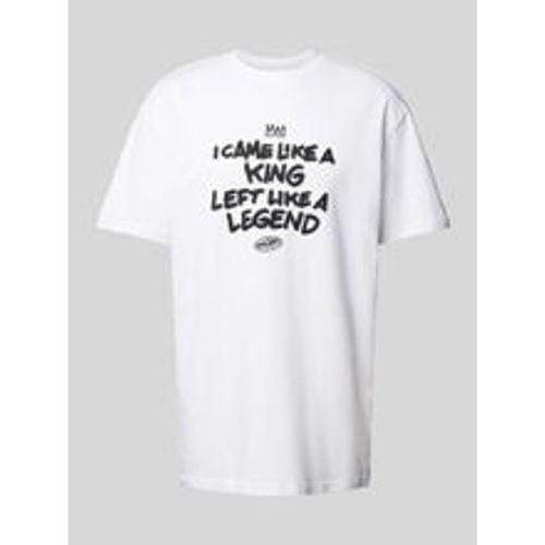 Oversized T-Shirt mit Statement-Print Modell 'Like a Legend' - mister tee - Modalova