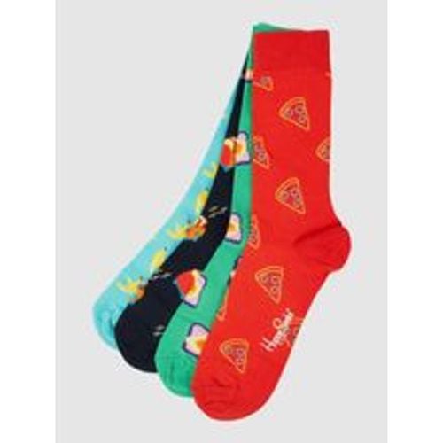 Socken mit Stretch-Anteil im 4er-Pack - Happy Socks - Modalova