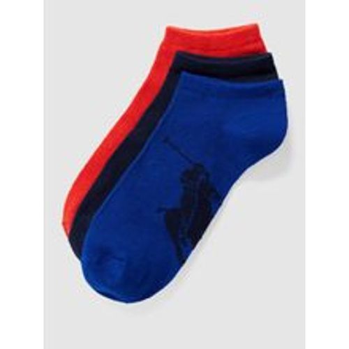 Sneakersocken mit Label-Print im 3er-Pack - Polo Ralph Lauren Underwear - Modalova