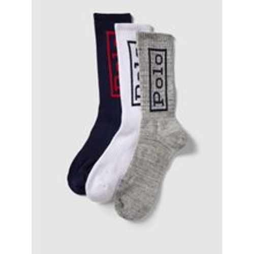 Socken mit Label-Detail im 3er-Pack - Polo Ralph Lauren Underwear - Modalova