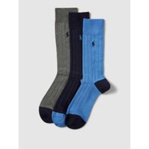 Socken mit Label-Stitching im 3er-Pack - Polo Ralph Lauren Underwear - Modalova