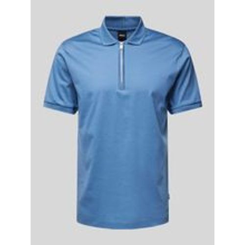 Slim Fit Poloshirt mit Label-Detail Modell 'Polston' - Boss - Modalova