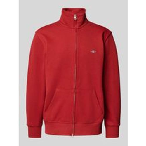 Regular Fit Sweatjacke mit Label-Stitching Modell 'SGIELD' - Gant - Modalova