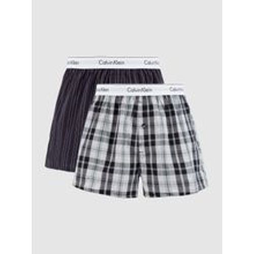 Slim Fit Boxershorts aus Baumwolle im 2er-Pack - Calvin Klein Underwear - Modalova