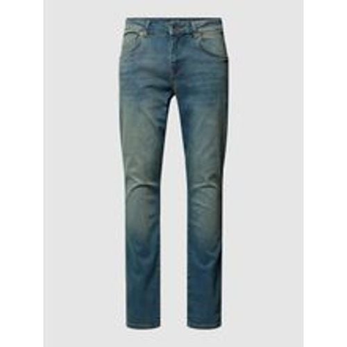 Slim Fit Jeans im Used-Look Modell 'BATES' - Cars Jeans - Modalova