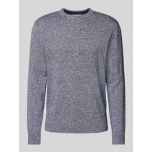 Regular Fit Strickpullover mit Rundhalsausschnitt - Tom Tailor Denim - Modalova