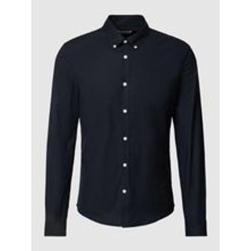 Slim Fit Freizeithemd mit Button-Down-Kragen Modell 'Oxford' - lindbergh - Modalova