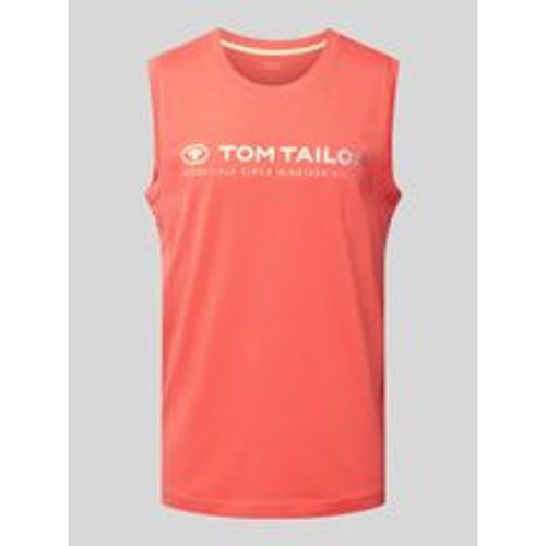 Tanktop mit Label-Print - Tom Tailor - Modalova