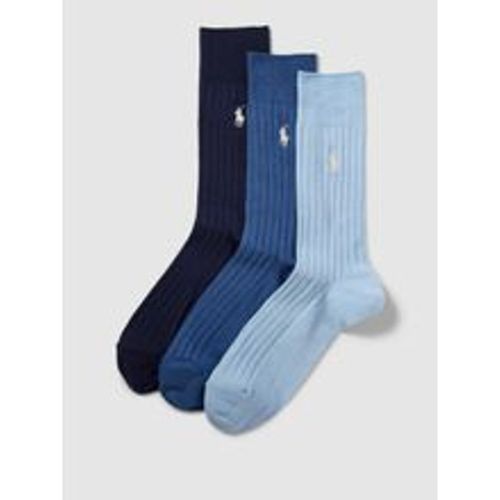 Socken mit Label-Stitching im 3er-Pack - Polo Ralph Lauren Underwear - Modalova