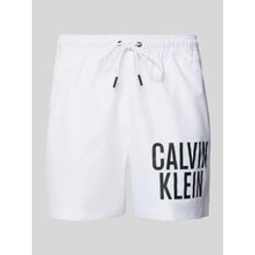 Badehose mit Label-Print - Calvin Klein Underwear - Modalova