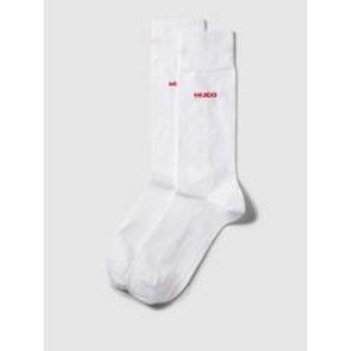 Socken mit Label-Detail im 2er-Pack - HUGO - Modalova