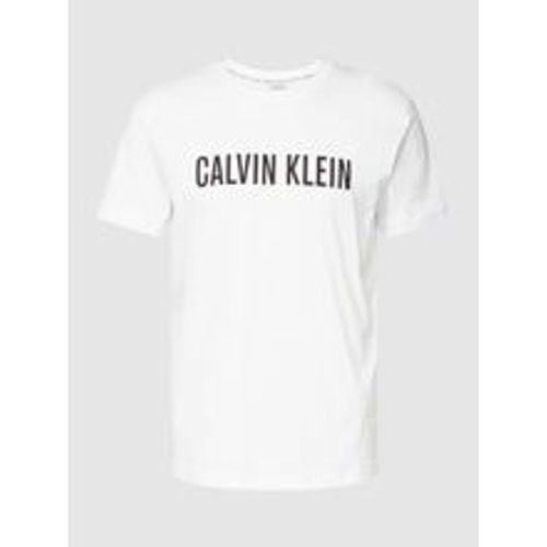 T-Shirt mit Label-Print - Calvin Klein Underwear - Modalova