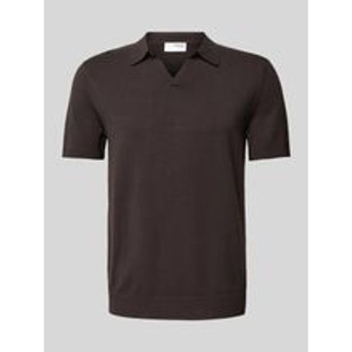 Slim Fit Poloshirt mit V-Ausschnitt Modell 'TELLER' - Selected Homme - Modalova