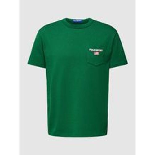 T-Shirt mit Label-Stitching - Polo Sport Ralph Lauren - Modalova