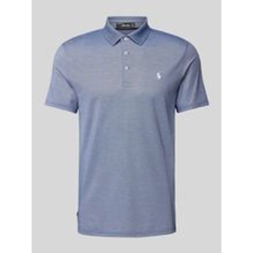 Tailored Fit Poloshirt mit Label-Stitching - Polo Ralph Lauren - Modalova