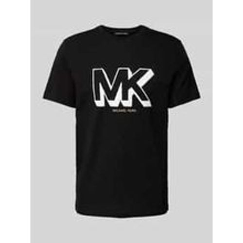 T-Shirt mit Label-Print Modell 'SKETCH MK' - Michael Kors - Modalova