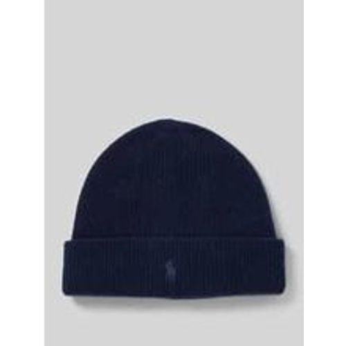 Beanie aus Kaschmir mit Label-Stitching - Polo Ralph Lauren - Modalova