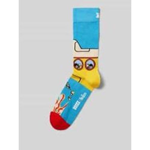 Socken mit Label-Stitching Modell 'Beatles' - Happy Socks - Modalova