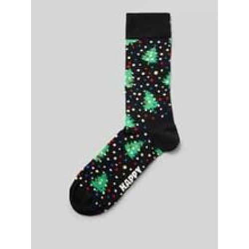 Socken mit Motiv-Print Modell 'Christmas Night' - Happy Socks - Modalova