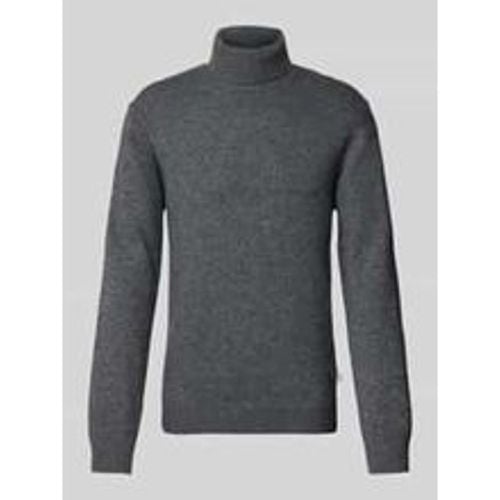 Rollkragenpullover mit Label-Detail Modell 'Karl' - casual friday - Modalova