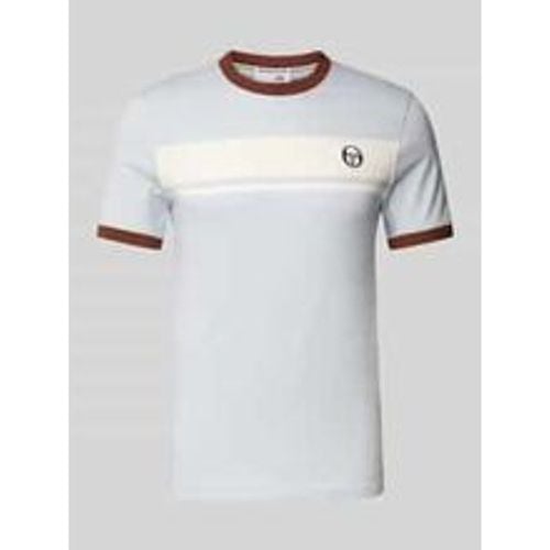 T-Shirt mit Logo-Stitching Modell 'MASTER' - Sergio Tacchini - Modalova