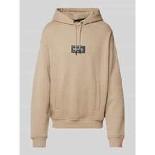 Hoodie mit Label-Patch Modell 'Moss' - Boss Orange - Modalova