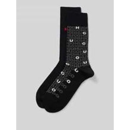 Socken mit Logo-Stitching im 2er-Pack - HUGO - Modalova