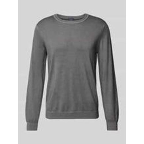 Slim Fit Strickpullover aus Schurwolle Modell 'MERINO' - Olymp - Modalova