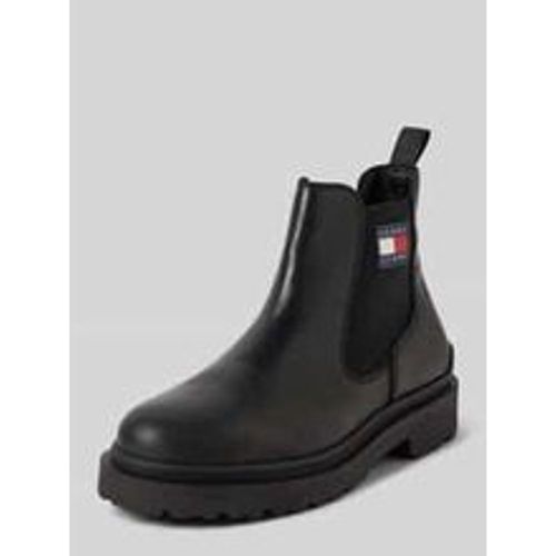 Chelsea Boots aus Leder mit Label-Patch - Tommy Jeans - Modalova