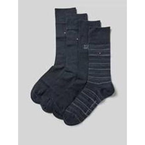 Socken mit Label-Details im 4er-Pack - Tommy Hilfiger - Modalova