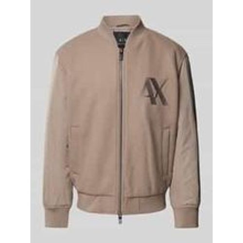 Bomberjacke mit Label-Stitching - Armani Exchange - Modalova