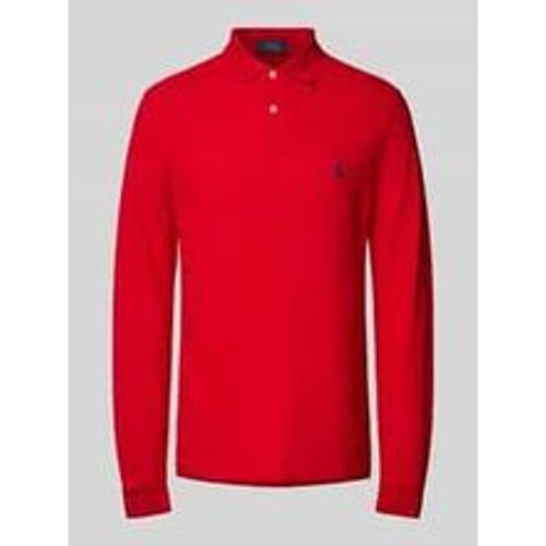 Custom Slim Fit Poloshirt mit Label-Stitching - Polo Ralph Lauren - Modalova