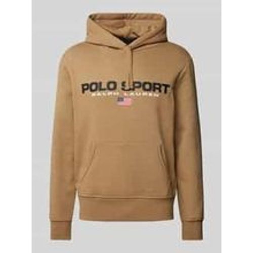 Hoodie mit Label-Print - Polo Sport Ralph Lauren - Modalova