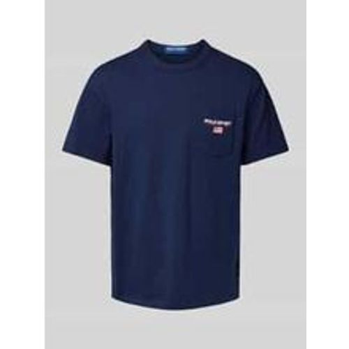 T-Shirt mit Label-Stitching - Polo Sport Ralph Lauren - Modalova