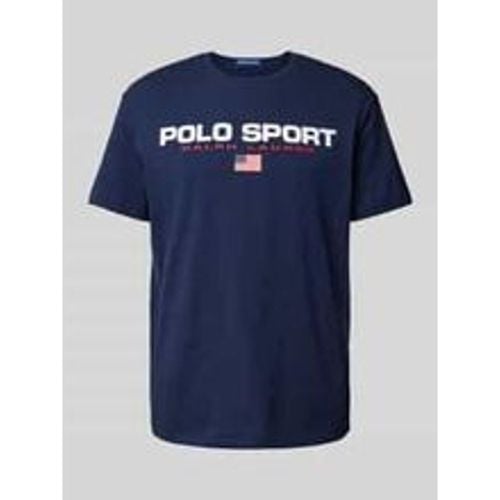 T-Shirt mit Label-Print - Polo Sport Ralph Lauren - Modalova