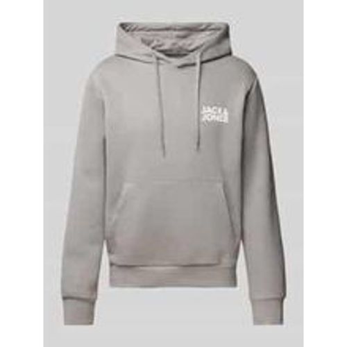 Hoodie mit Label-Print Modell 'ECORP' - jack & jones - Modalova